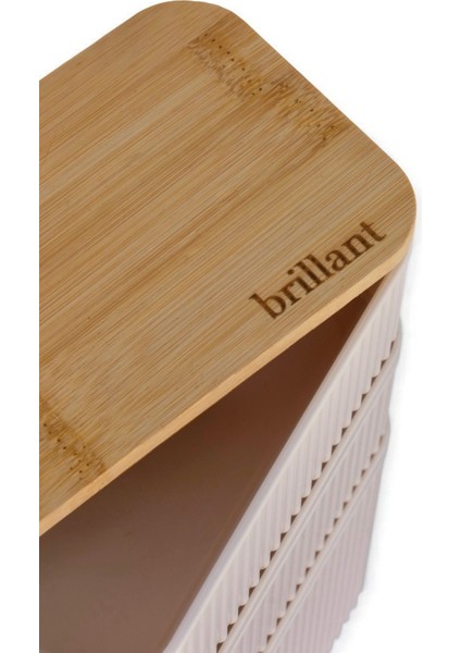 Bambu Kapaklı Çok Bölmeli Saklama Kabı, 3'lü, 1 Lt ve 0,5 Lt Set fırsatları