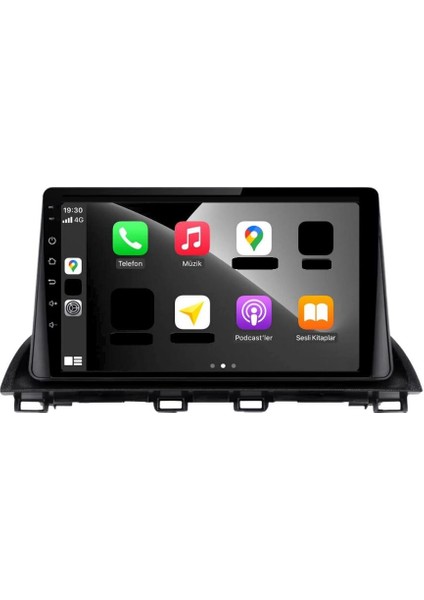 Mazda Axela 50 2k Görüntü Kalitesi Android 15 Multimedya Sistemi 8+256 Myway (2013-2017) modelleri