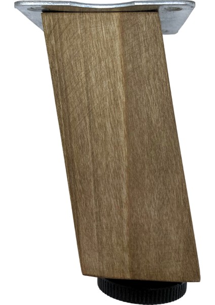 Kale Eğimli Ayarlı Ahşap Ayak Mobilya Masa ve Dolap Ayağı(Koyu Ceviz)(Ceviz Ağacı) fiyatları