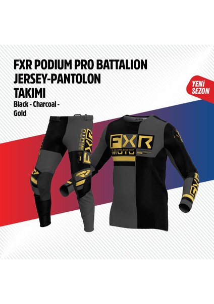 Fxr Siyah Gri Jersey Pantolon Takımı