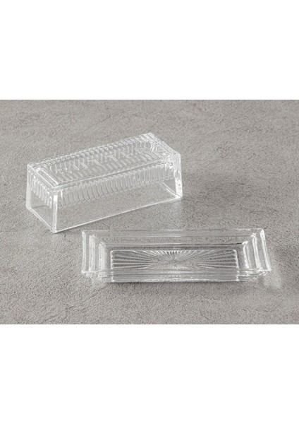 Turuncu Cam Tereyağlık Şeffaf, Şık ve Kullanışlı Mutfak Aksesuarı fiyatları