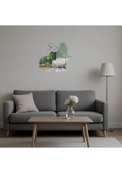 Sirk Fil Dekoratif Aynalı Tablolar - ALVN7986-4986 indirimleri