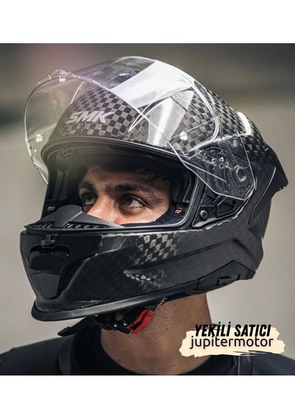 Titan Karbonfiber Motosiklet Kaskı - Ece 22.06 fiyatları