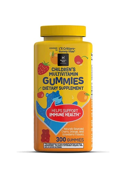 Lil Critters Children's Multivitamin 300 Gummies