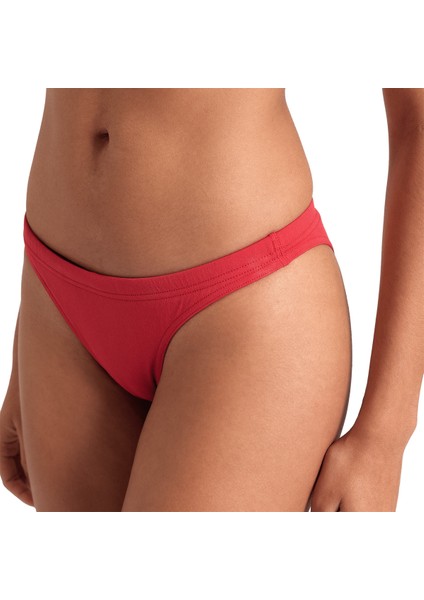 Team Swim Bottom Solid Kadın Kırmızı Yüzücü Bikini Altı 004769450
