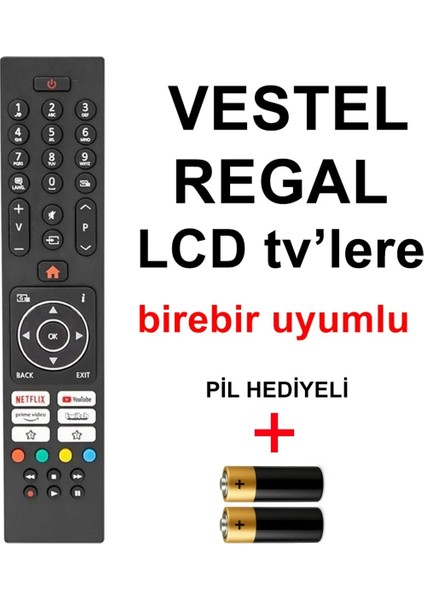Vestel Regal Lcd Tv Uzaktan Kumanda