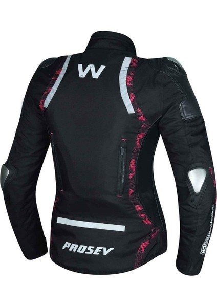 W51A Rose Kadın Deri Motosiklet Montu fiyatları