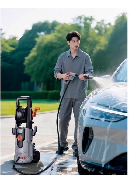 Extra Basınçlı Araç Yıkama Makinesi | 60 Bar 1100W Yüksek Basınçlı Yıkama | Köpük Taban fiyatları