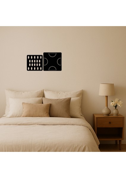 Doğal Motifli Mdf Sanat Tablosu - ALVN5352-2022