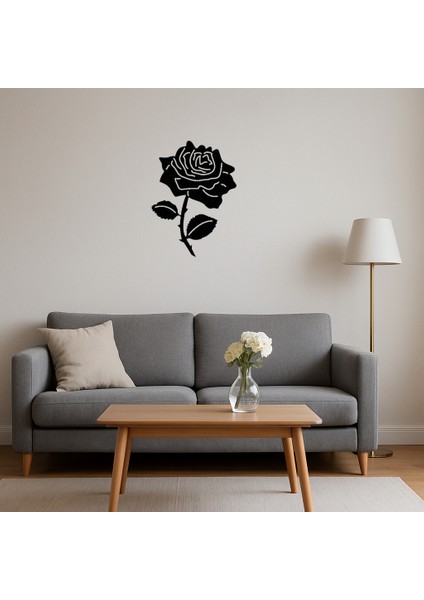 Çiçek Desenli Dekoratif Tablo - ALVN8724-1511 fırsatları