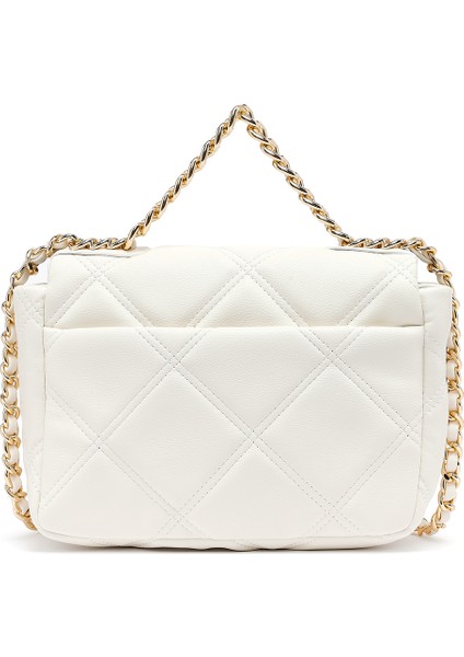 Kadın Krem Uzun Askılı Kapitone Çapraz Çanta 25ABD2709KP fırsatları