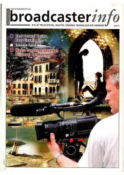 Broadcasterinfo: Aylık Televizyon, Radyo, Sinema Teknolojileri Dergisi - Test Paterni Yerine Test Sinyali Mi ?(Sayı: 90-Kasım 2011 Retro Koleksiyon Eski Baskı)