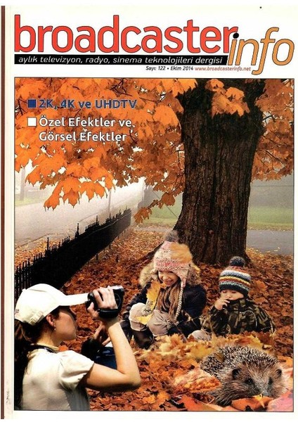 Broadcasterinfo:aylık Televizyon,radyo,sinema Teknolojileri Dergisi -2k,4k ve Uhdtv (SAYI:122-EKIM-2014 Retro Koleksiyon Eski Baskı)