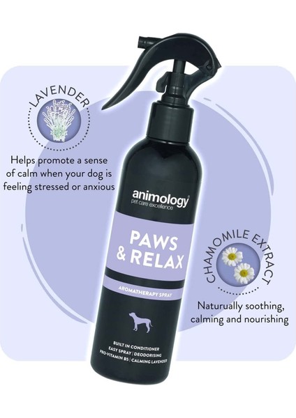 Animology Paws & Relax Aromaterapi Köpek Temizlik Spreyi 250 ml modelleri