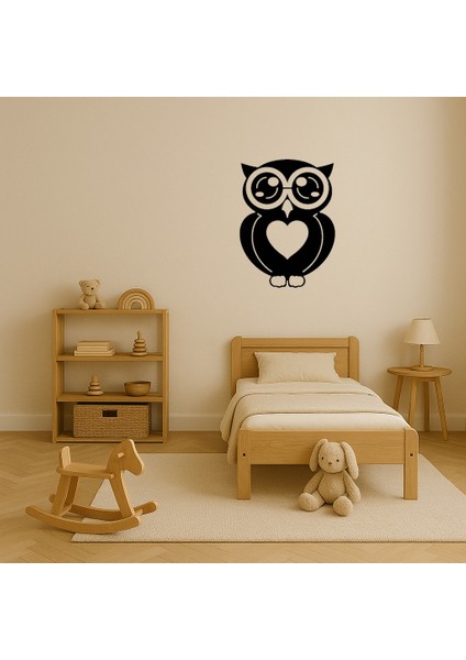 Baykuş Figürlü Dekoratif Duvar Tablosu - ALVN1012-9142 modelleri