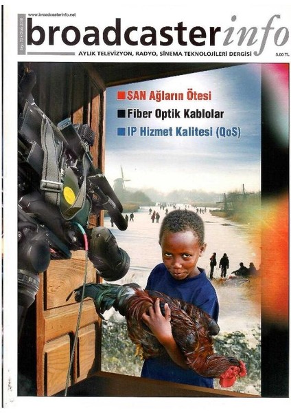 Broadcasterinfo: Aylık Televizyon, Radyo, Sinema Teknolojileri Dergisi - San Ağrarın Ötesi (Sayı: 70-Ocak 2010 Retro Koleksiyon Eski Baskı)