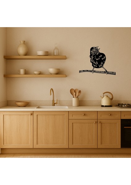 Kuş Cıvıltılı Dekoratif Tablo - ALVN3080-7791 fiyatları