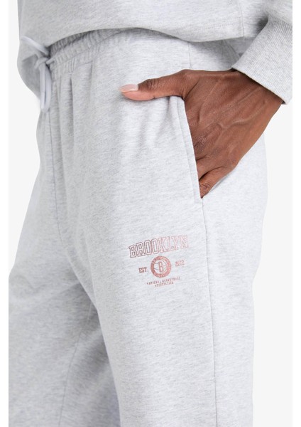 Fit NBA Brooklyn Nets Standart Fit Cepli Sporcu Jogger Eşofman Altı indirimleri