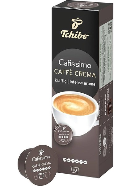Cafissimo Caffe Crema Kraftig Intense Aroma Kapsül Kahve x 8 Adet fiyatları