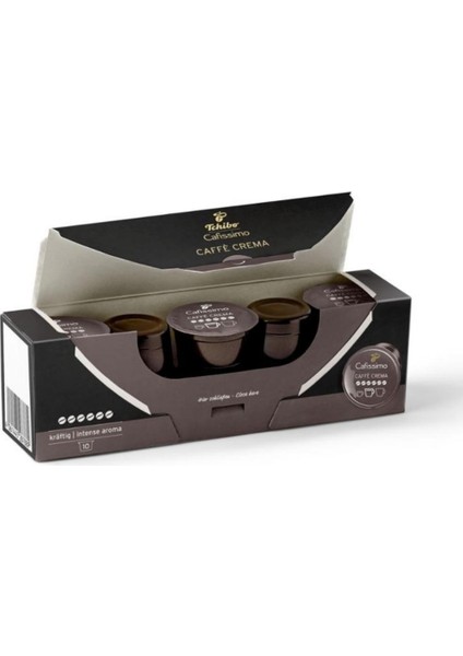 Cafissimo Caffe Crema Kraftig Intense Aroma Kapsül Kahve x 8 Adet fırsatları