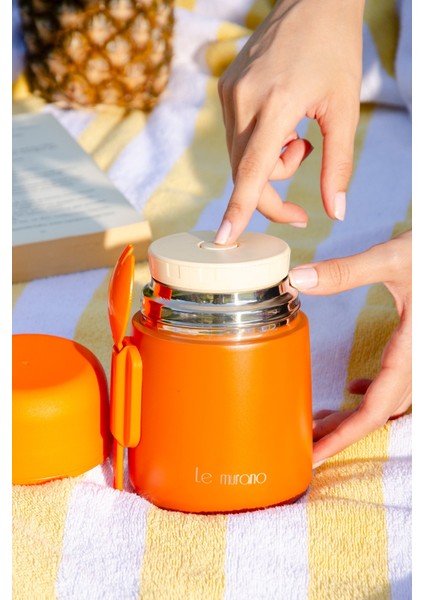 Bon Appétit Yemek Termosu - Sunset Coral 500 ml fırsatları