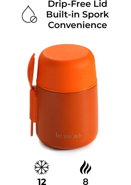 Bon Appétit Yemek Termosu - Sunset Coral 500 ml indirimleri