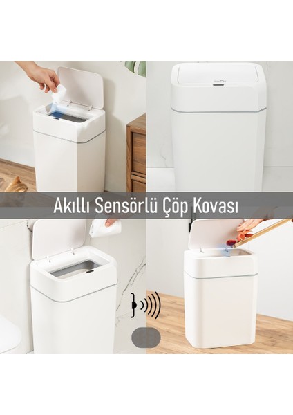 Follow Me Sensörlü Çöp Kovası 18 Litre