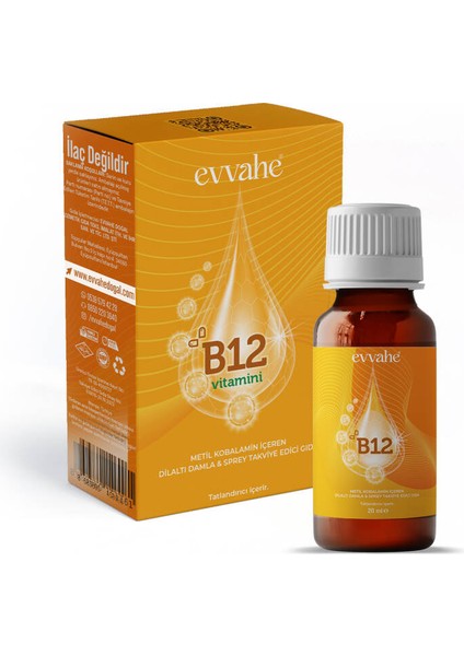 B12 Vitamini 20ML fiyatları