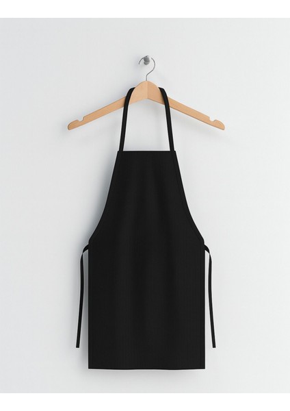 Siyah Gabardin Kumaş Mutfak Aşçı Önlüğü, Profesyonel ve Şık Tasarım fiyatları