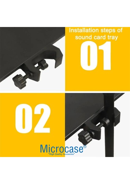 Tripodlara Monte Universal Sehpa Notebook Mikrofon Kitap Vb Malzeme Rafı 200X140MM - AL5291 indirimleri