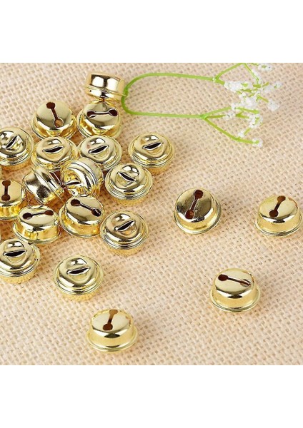 Amigurumi Metal Altın Rengi Zil -25MM- 6 Adet