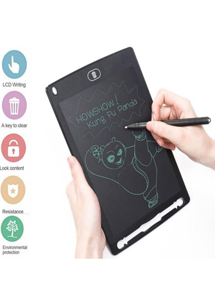 LCD Tablet 8,5 Inç Writing Tablet Çizim Yazı Yazma Eğitim Tahtası fiyatları