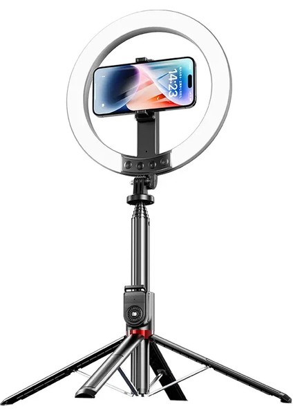 ZB323 Işıklı Tripod Seti – 10 Inç LED - Uzaktan Kumandalı