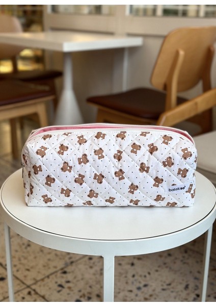 Mini Ayıcık Desenli Saç Şekillendiricileri Için Seyahat Çantası - Xl Boy fiyatları