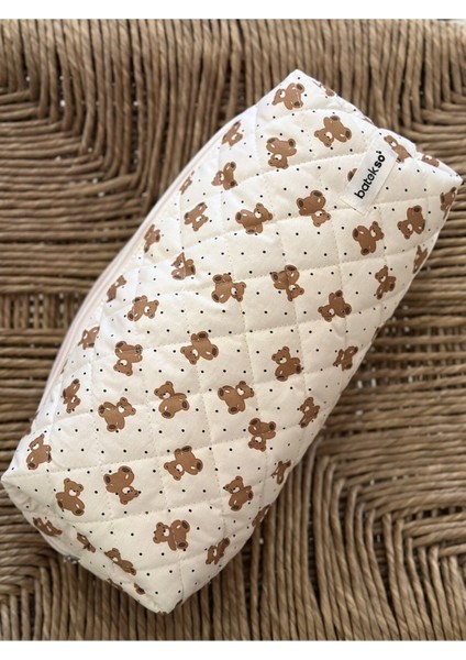 Mini Ayıcık Desenli Saç Şekillendiricileri Için Seyahat Çantası - Xl Boy indirimleri