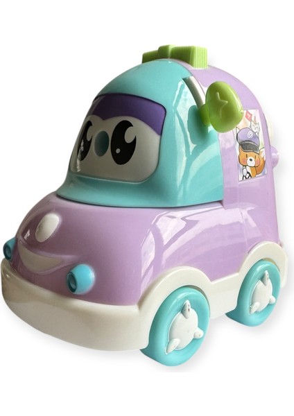 Sevimli Araba Tasarımlı Masa Üstü Mekanik Kalemtıraş, Pastel Renkli, Çocuklar Için fiyatları