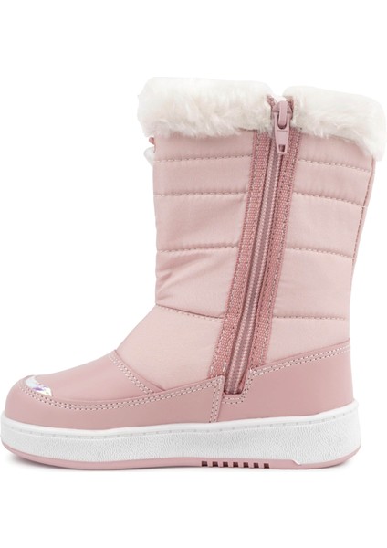 25C.HAVANA Kürklü Fermuarlı Kız Çocuk Kar Bot modelleri