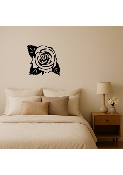 Minimalist Çiçek Tasarımlı Dekoratif Tablo - ALVN5789-4733