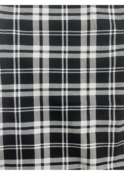 Ekose Desenli Beli Lastikli Unisex Pijama Altı fırsatları