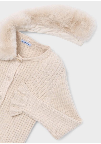 Kız Çocuk Çıkarılabilir Yakalı Triko Hırka modelleri