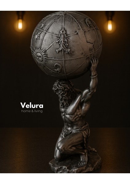 Atlas Biblo & Heykel & Büst & Figür