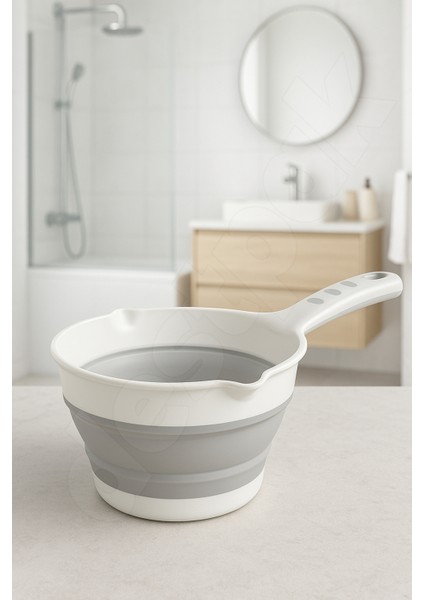 Katlanır Maşrapa - Akordiyon Maşrapa - Katlanabilen Koçero - Bebek Yıkama Maşrapası fiyatları