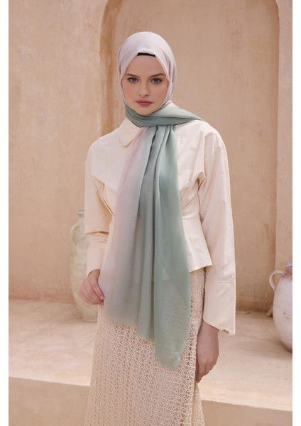 Fresh Degrade Desen Şal 1026 Yeşil Degrade Desen 49725 fiyatları