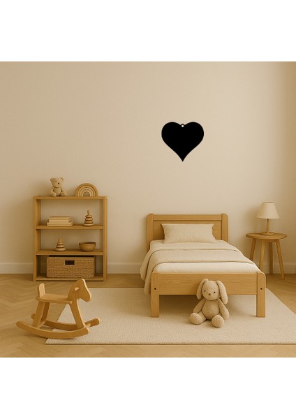 Kalp Şekilli Mdf Dekoratif Duvar Tablosu - ALVN4601-8638 modelleri