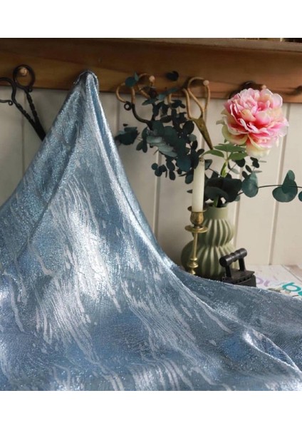 Brokar Kumaş Mavi Renkte fiyatları