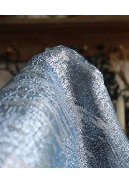 Brokar Kumaş Mavi Renkte fırsatları