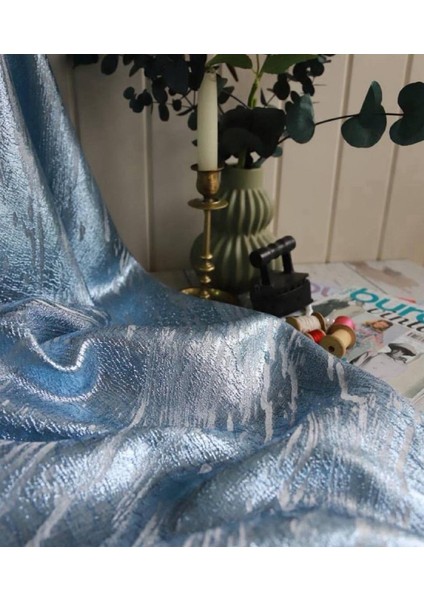 Brokar Kumaş Mavi Renkte indirimleri