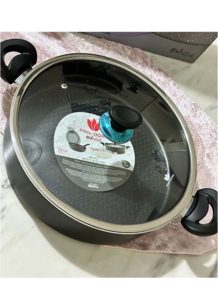 Pan-Dora 32 cm Granit Basık Tencere modelleri