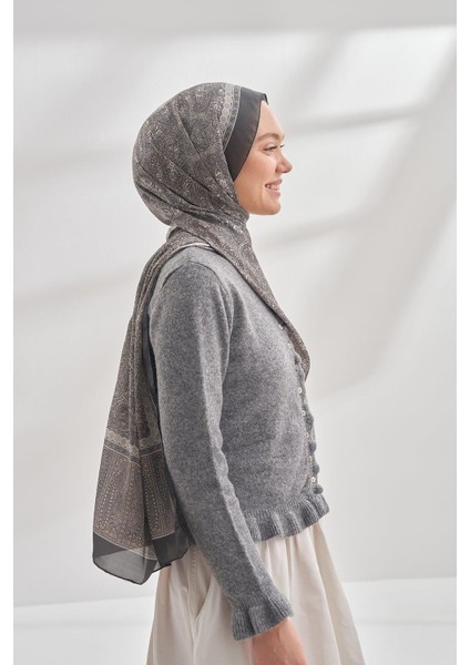 Ethnıc Vual Vıntage Desen Şal - Füme fiyatları