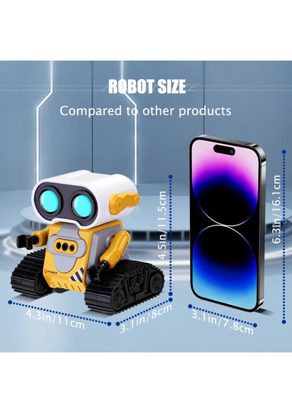 Uzaktan Kumandalı Full Fonksiyon Sesli Işıklı Şarjlı 2.4g Robot Araba fırsatları